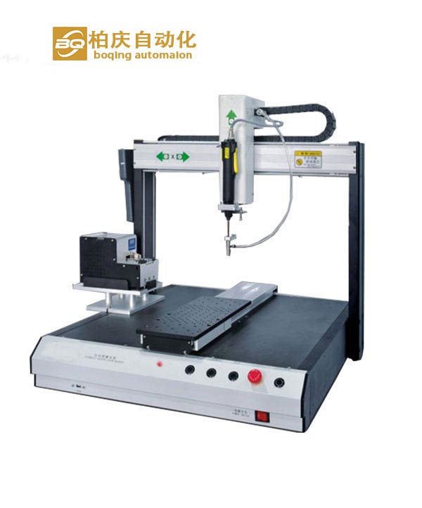 單頭單平臺吸附式全自動(dòng)螺絲機(jī)