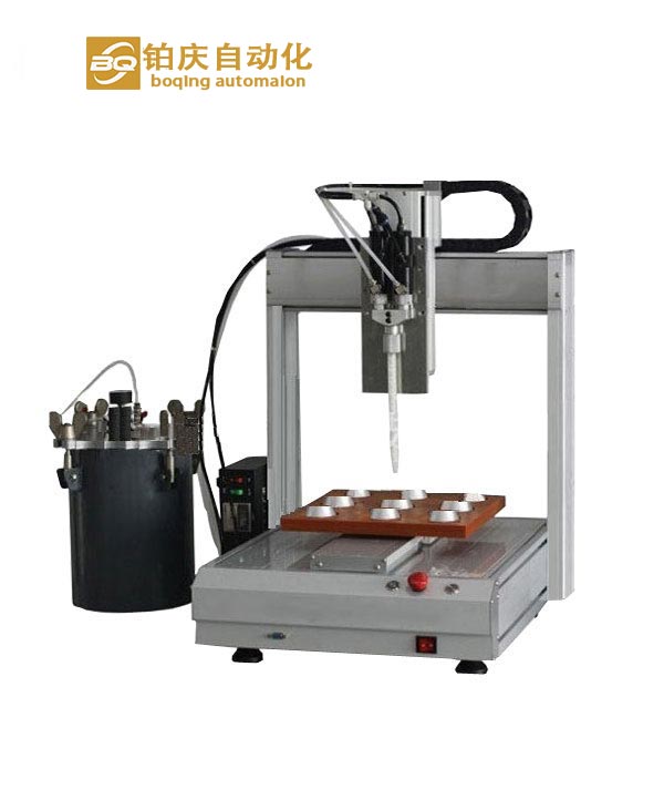 活塞壓力桶硅單頭單Y自動(dòng)膠點(diǎn)膠機(jī)